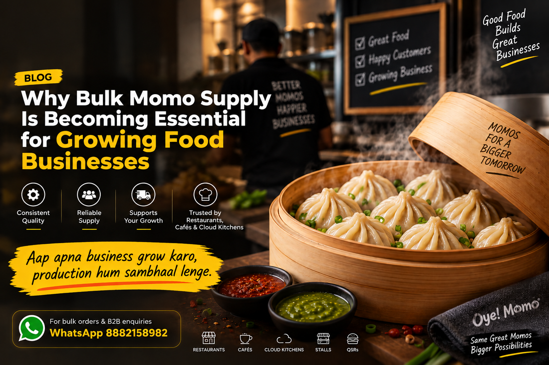 Why Bulk Momo Supply Is Becoming Essential for Growing Food Businesses